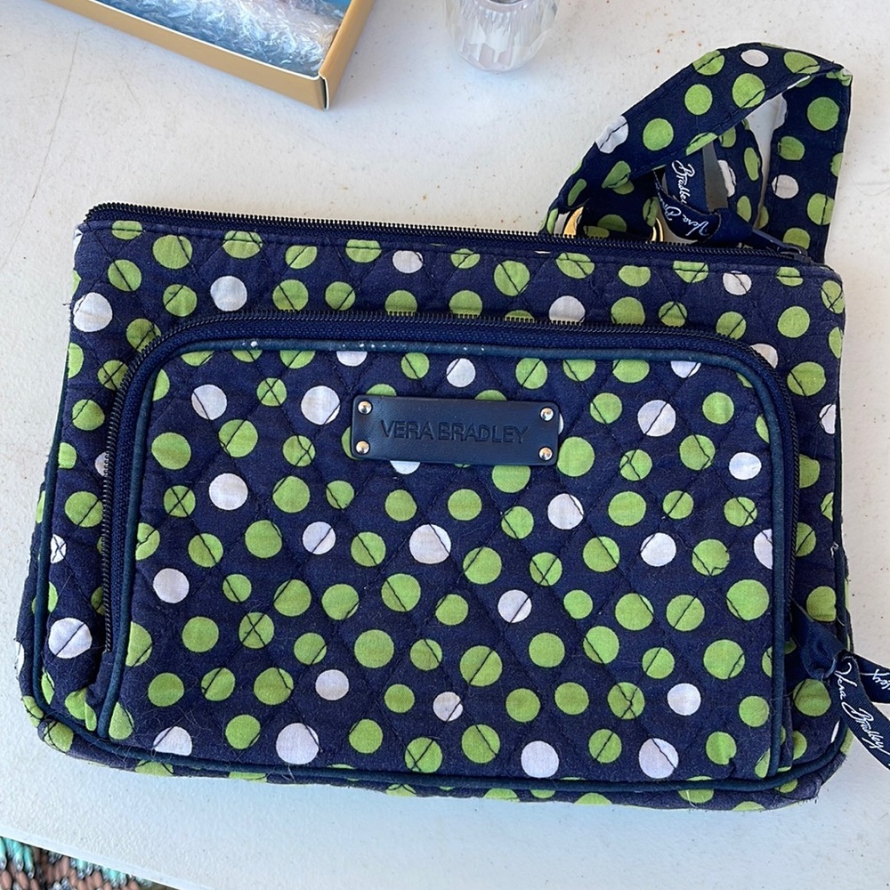 Vera Bradley Hipster Crossbody Lucky Dots
